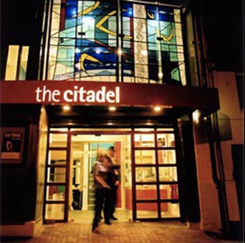 the entrance to the citadel