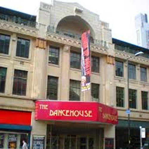 the exterior of the dance house