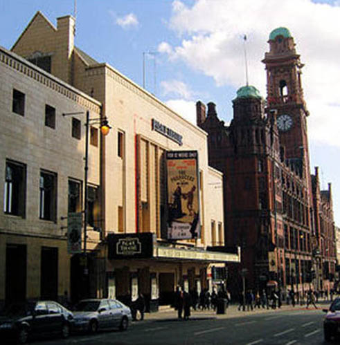 the exterior of the palace theatre