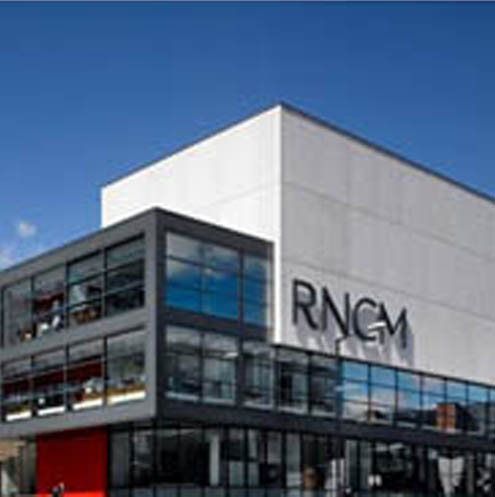 the exterior of the rncm